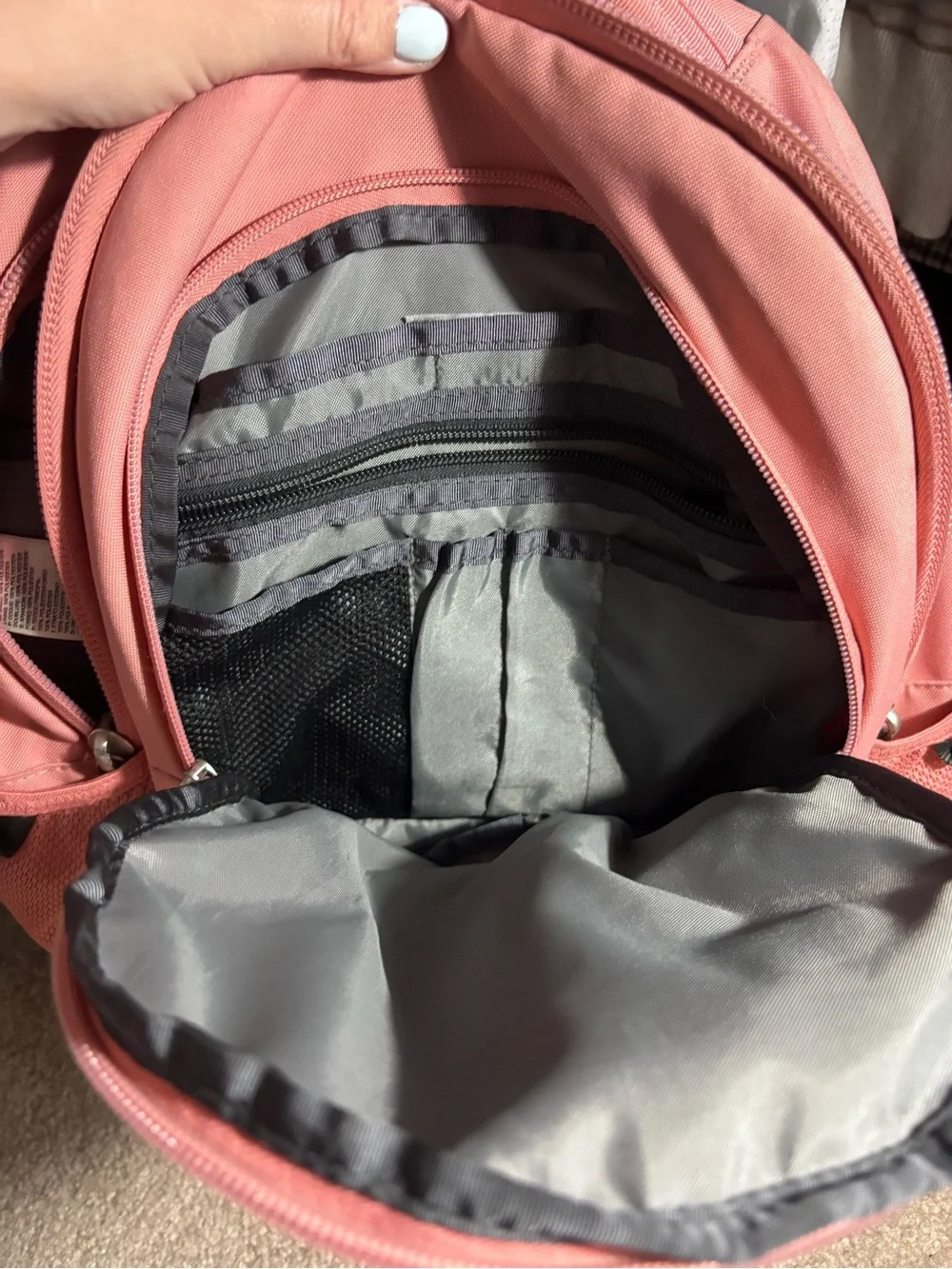 The North Face Dusty Rose Women's Backpack with Bungee Cord